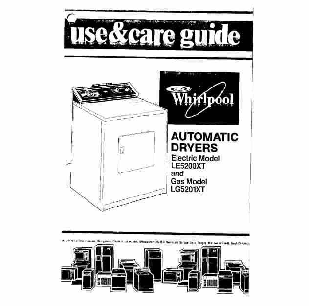 Whirlpool Clothes Dryer LE5200XT-page_pdf